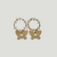 Athalia Butterfly Dangle Earrings