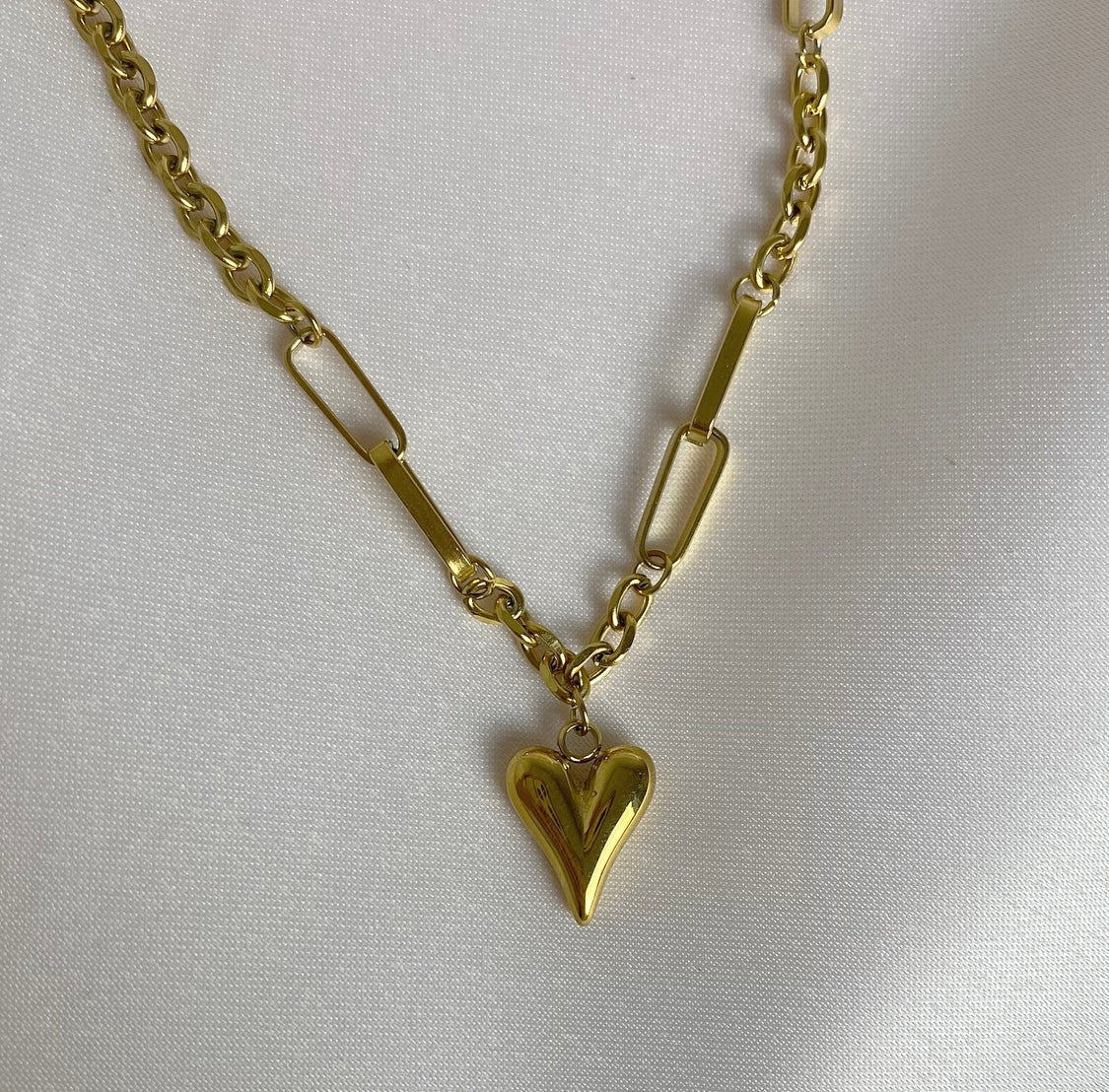 Felicity Heart Necklace - chain variety - Gemzis