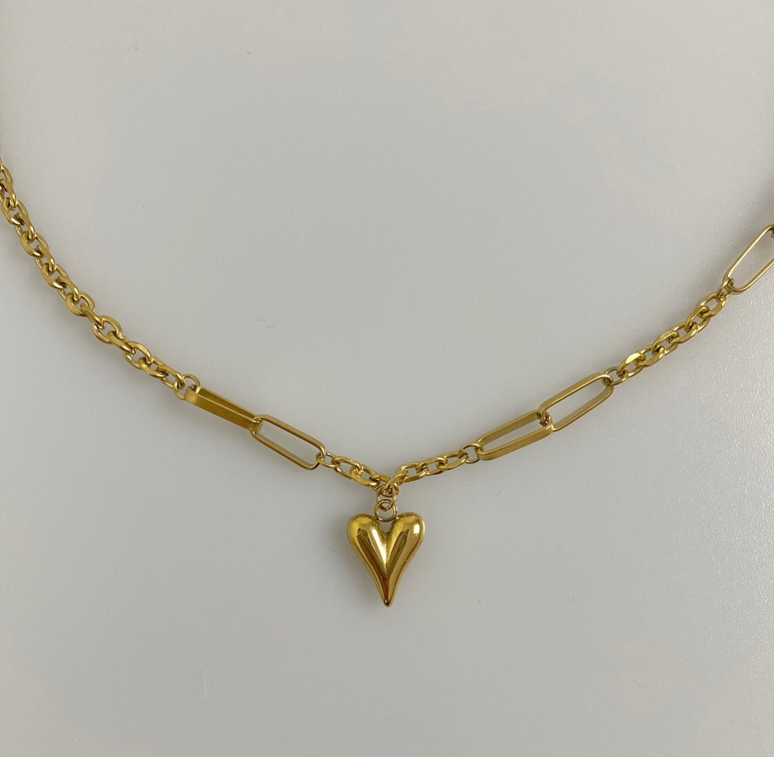 Felicity Heart Necklace - chain variety - Gemzis