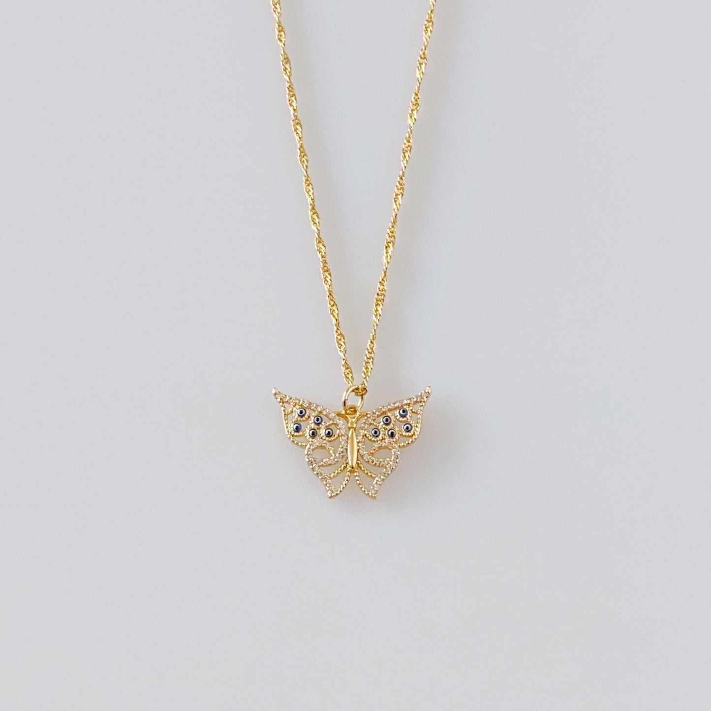 FLUTTER NECKLACE - Gemzis