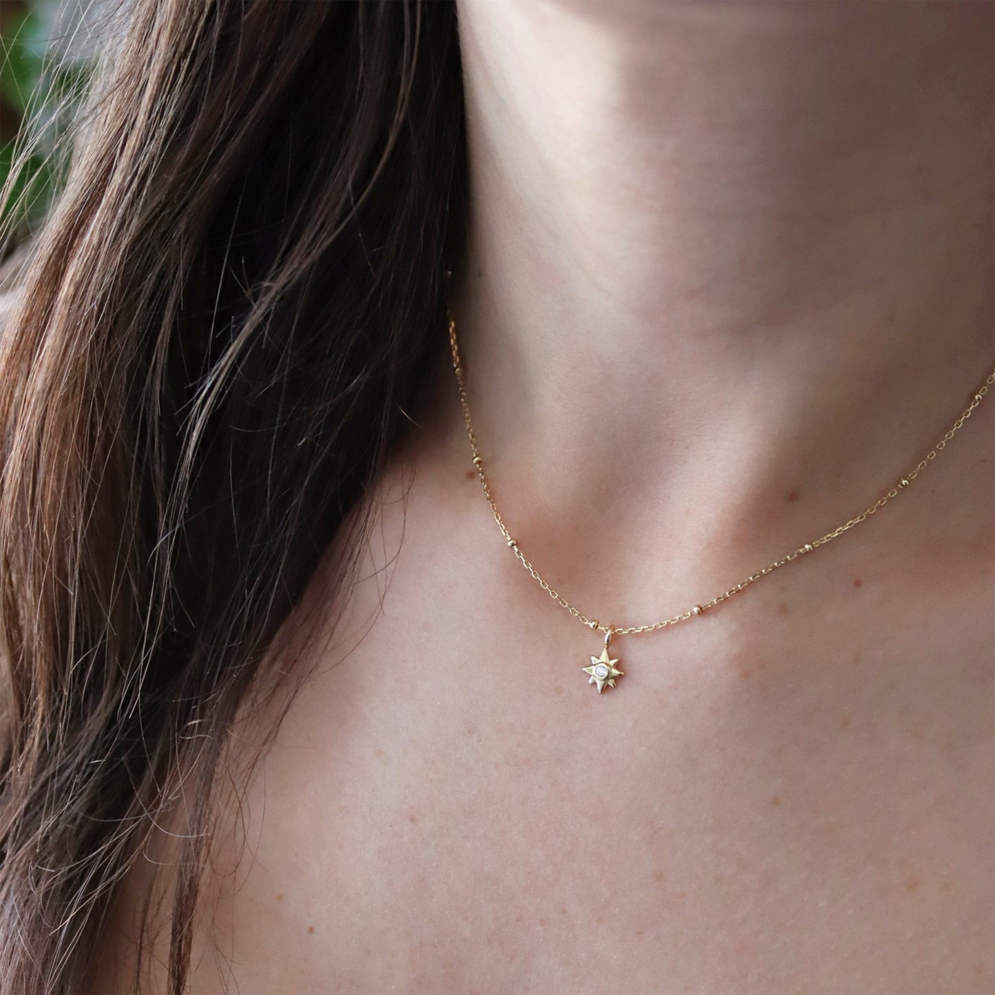 Taalia Starburst Necklace - Gemzis
