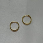 Essentials Small Gold Huggie Hoop Earrings