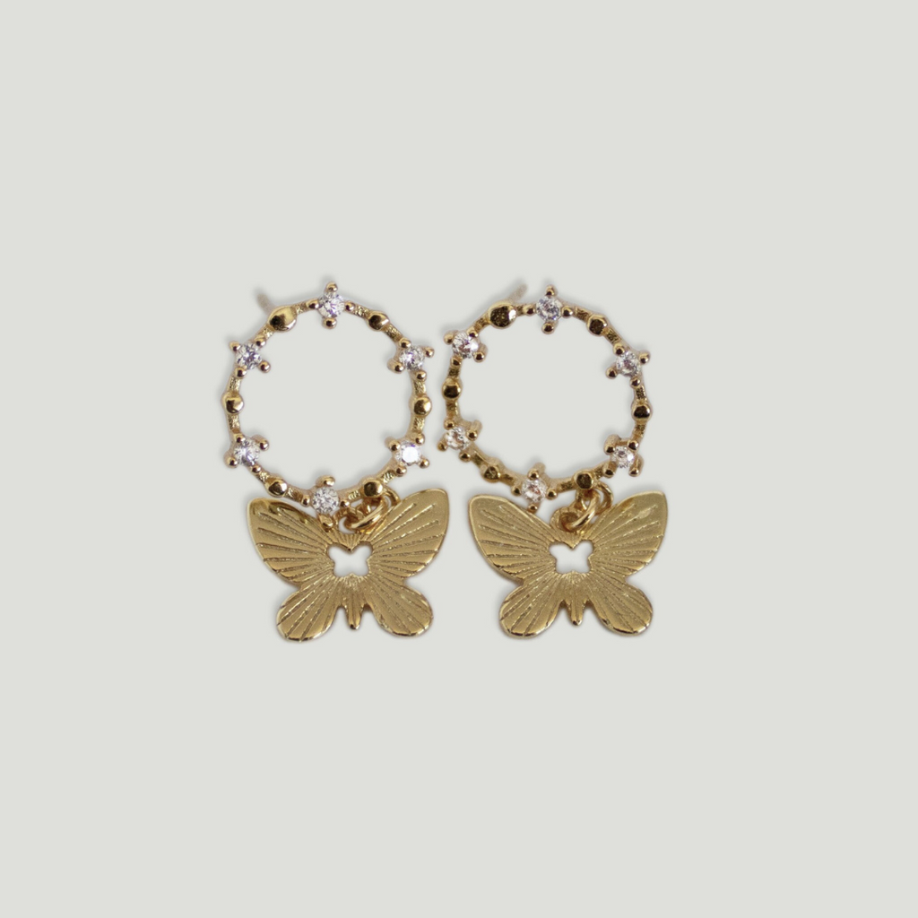 Athalia Butterfly Dangle Earrings