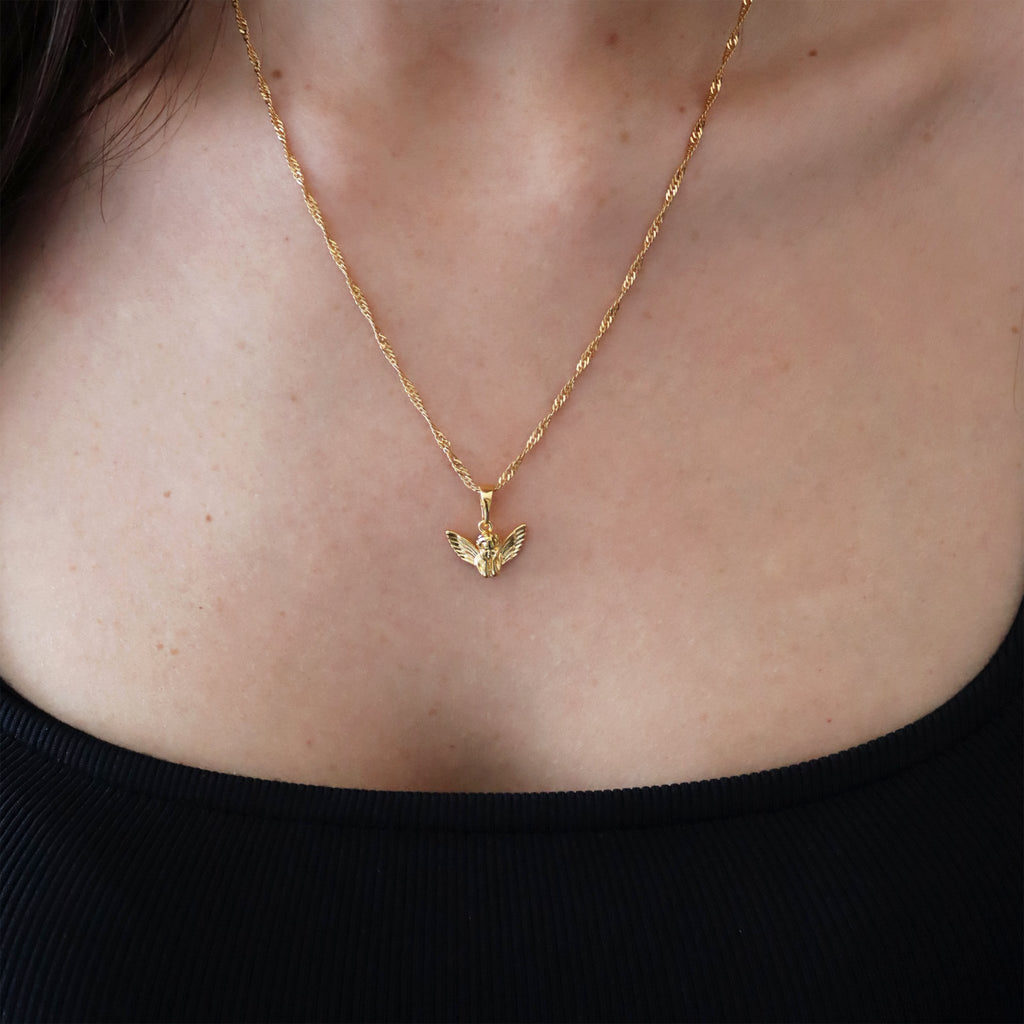 Cherub Necklace - Gemzis