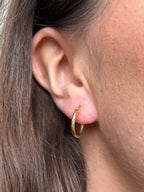 Corda Huggie Hoop Earrings - Gemzis Earrings