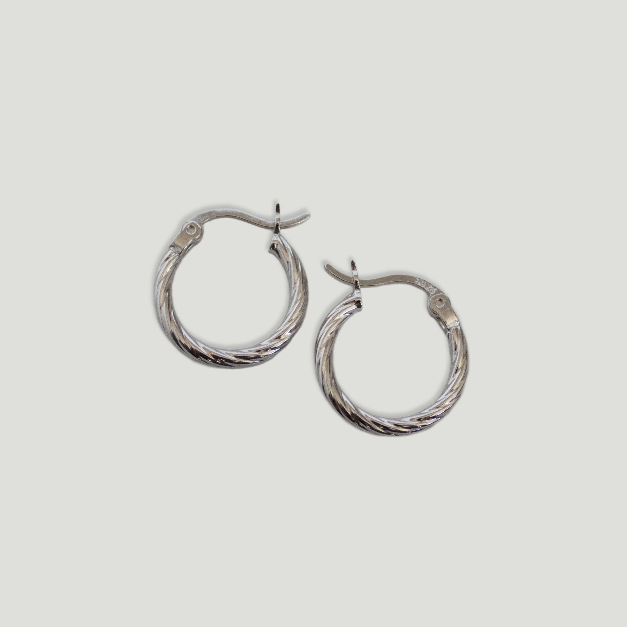 Corda Huggie Hoop Earrings - Gemzis