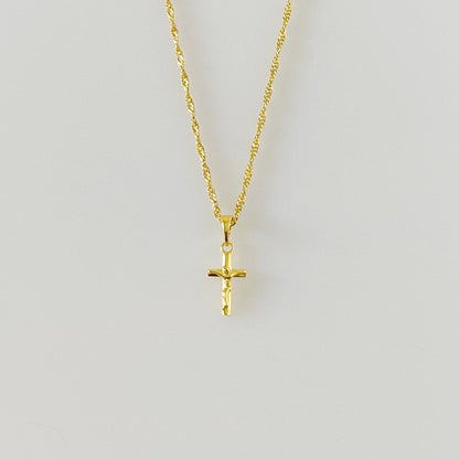 Dainty Cross Necklace - Gemzis