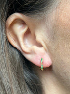 Deya Huggie Hoop Earrings - Gemzis Earrings