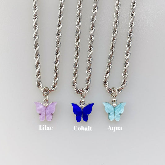 Dusk Butterfly Chain - Gemzis