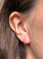 Essentials Mini Gold Huggie Hoop Earrings - Gemzis