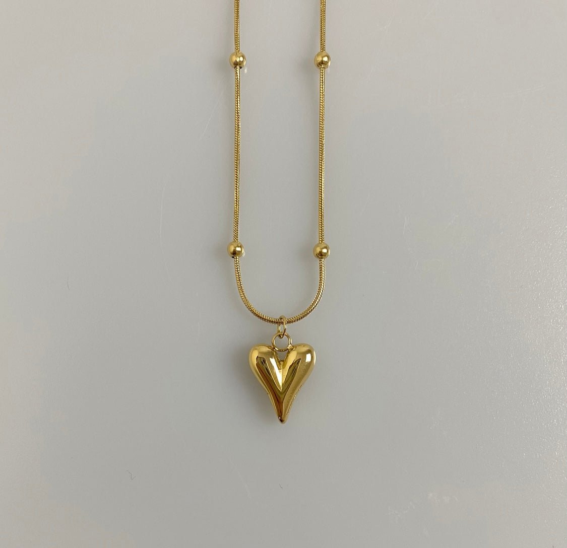 Felicity Heart Necklace - chain variety - Gemzis