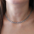 Figaro Chain 6MM Necklace - Gemzis