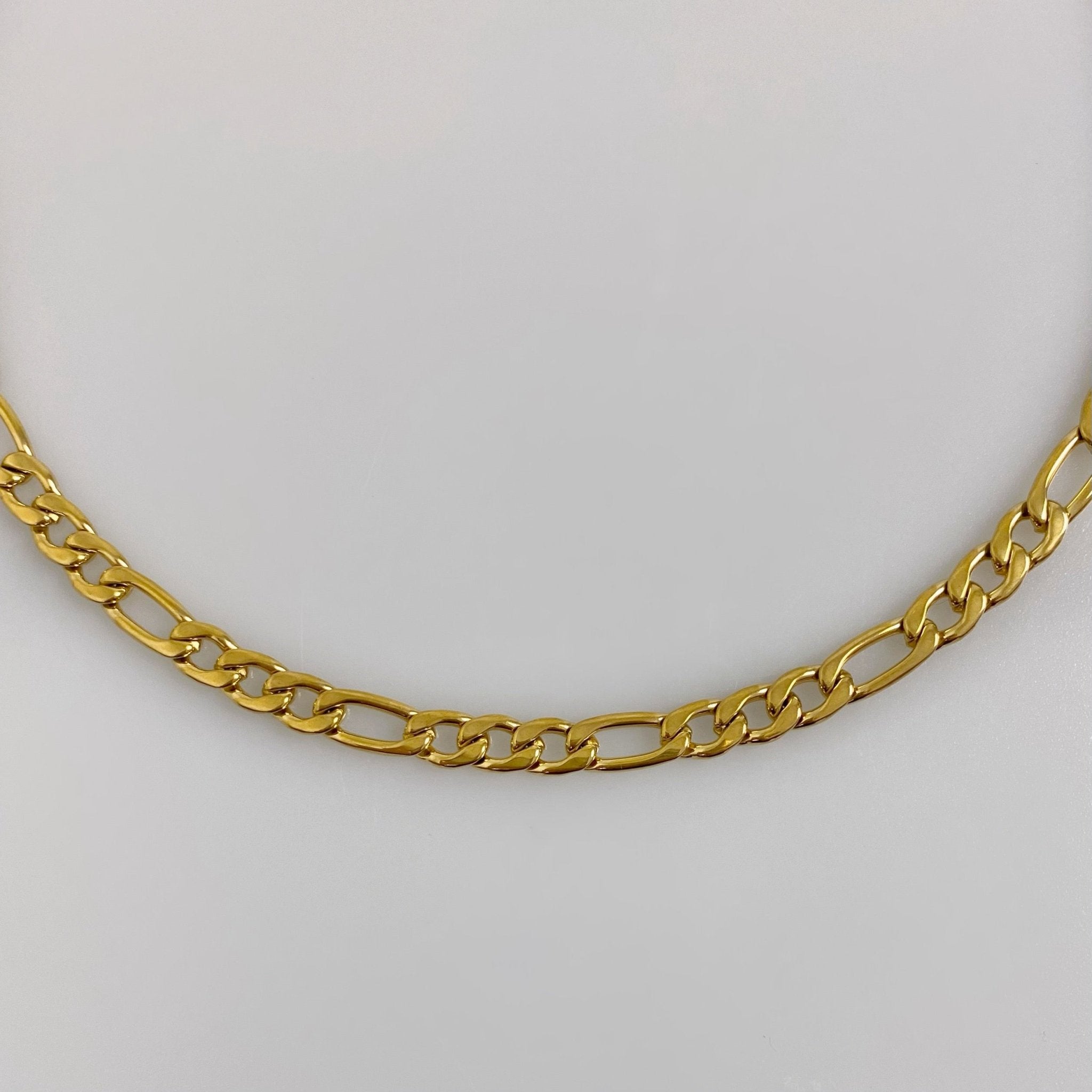 Figaro Chain 6MM Necklace - Gemzis