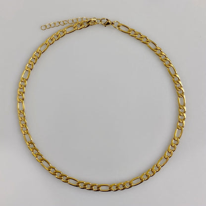 Figaro Chain 6MM Necklace - Gemzis
