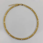 Figaro Chain 6MM Necklace - Gemzis
