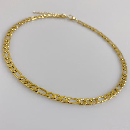 Figaro Chain 6MM Necklace - Gemzis