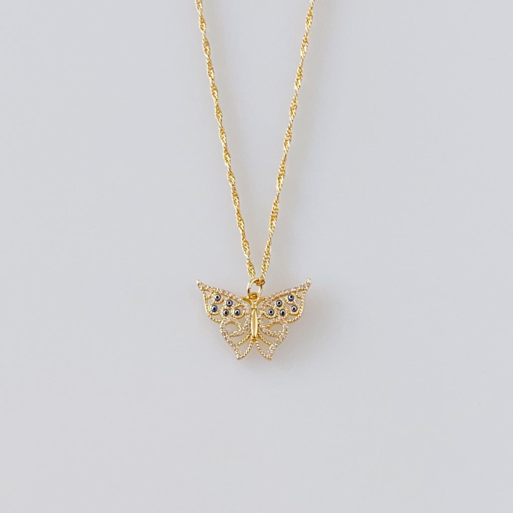 FLUTTER NECKLACE - Gemzis