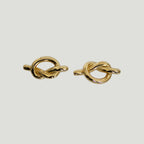 Knot Stud Earrings - Gemzis