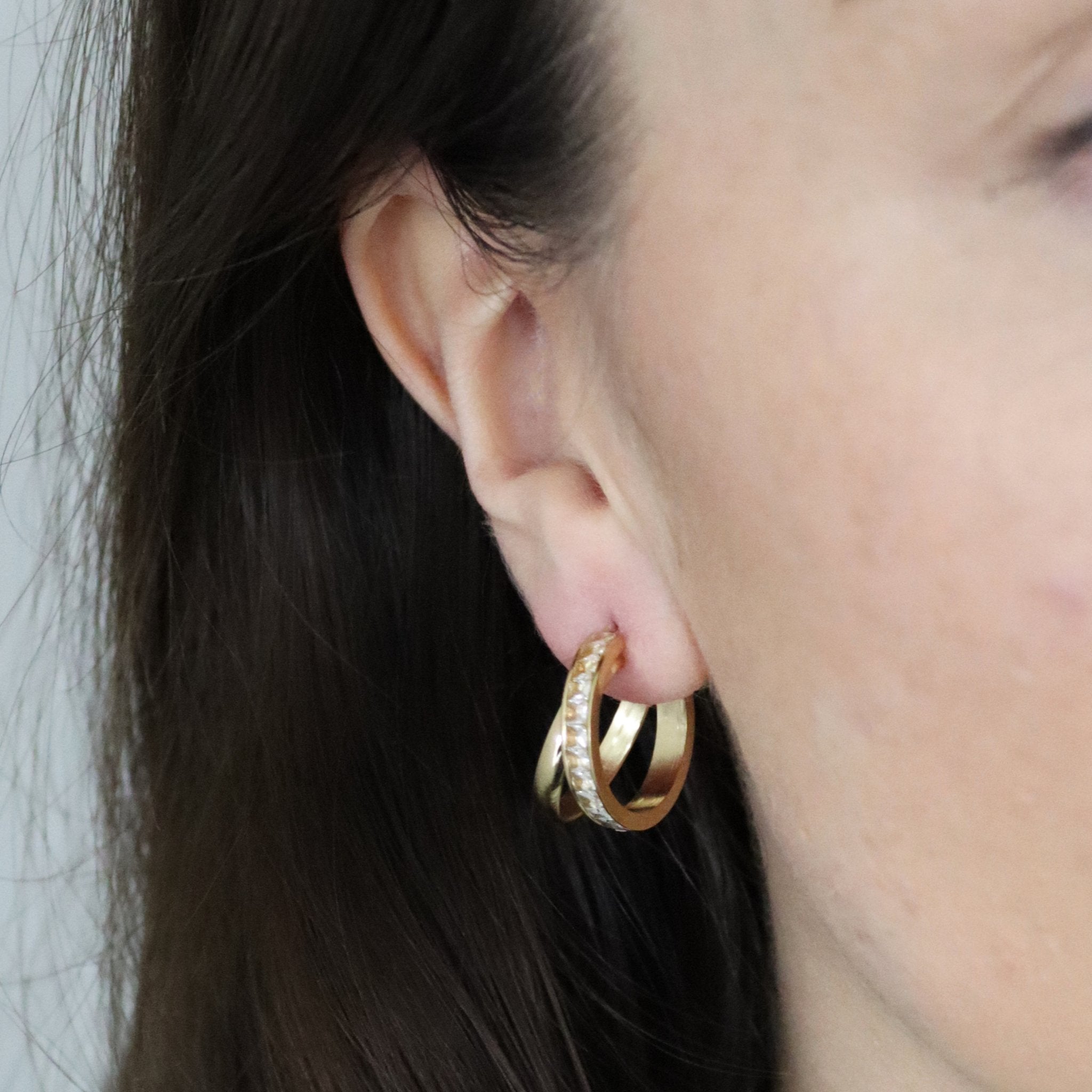 Mia Hoop Earrings - Gemzis Main image