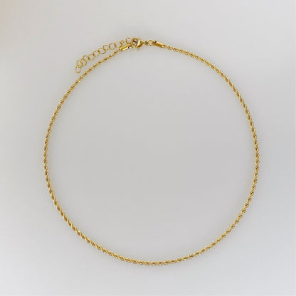 Mini Rope Chain Necklace - Gemzis