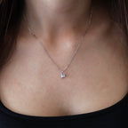 Pave Padlock Necklace - Gemzis