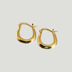 Rosa Huggie Hoop Earrings - Gemzis