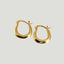 Rosa Huggie Hoop Earrings - Gemzis