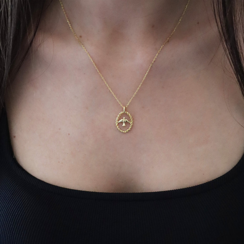 Swallow Necklace - Gemzis